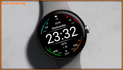 Digital Skort Watch Face screenshot