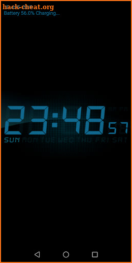 digital smart alarm clock&timer with ringtones screenshot