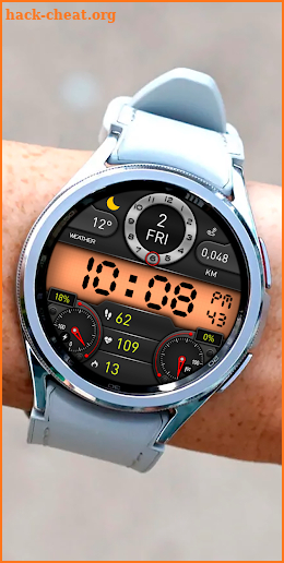 Digital SPEED THL01 Watch face screenshot