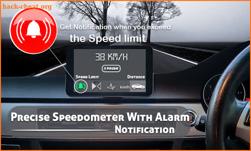 Digital Speedometer, Nearby Places, Speed Limit screenshot