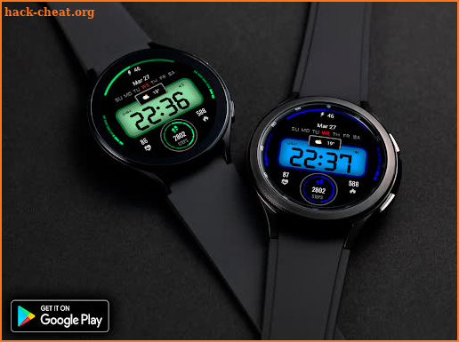 Digital sport color WatchFace screenshot