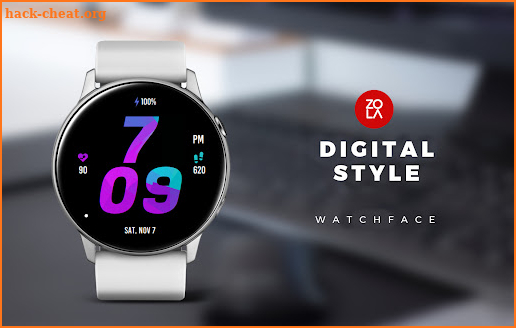 Digital Style Watch Face screenshot