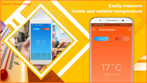 Digital Thermometer- Measure Ambient Temperature screenshot