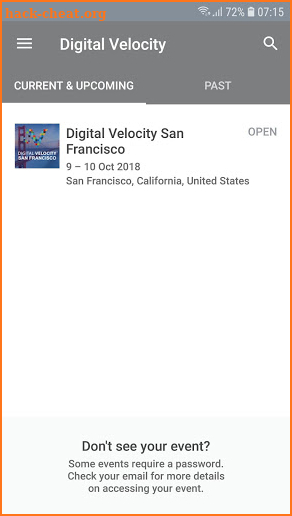 Digital Velocity Conference screenshot