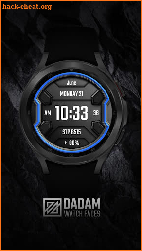 Digital watch face - DADAM25 screenshot