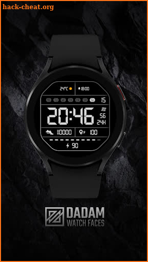 Digital watch face - DADAM41 screenshot