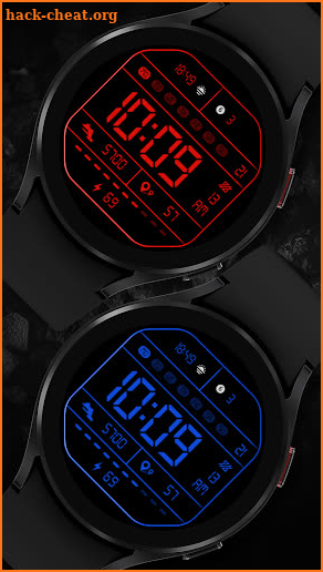 Digital watch face - DADAM41 screenshot