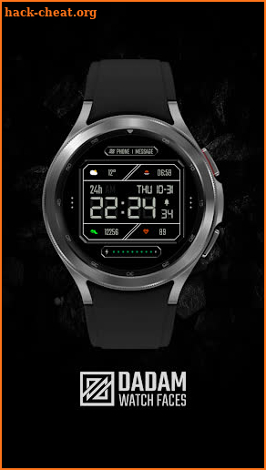 Digital watch face - DADAM47 screenshot