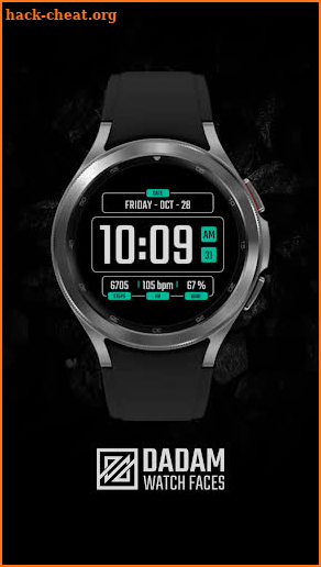 Digital watch face - DADAM50 screenshot