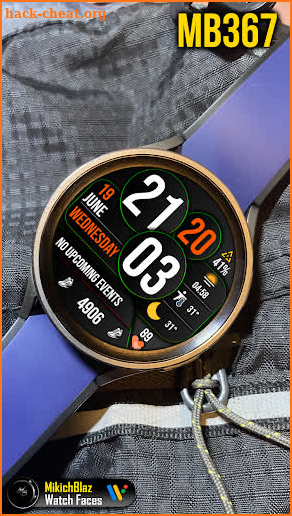 Digital Watch Face MB367 screenshot