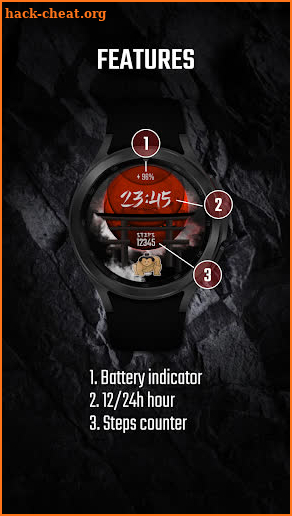 Digital watch face - SUMO INFO screenshot