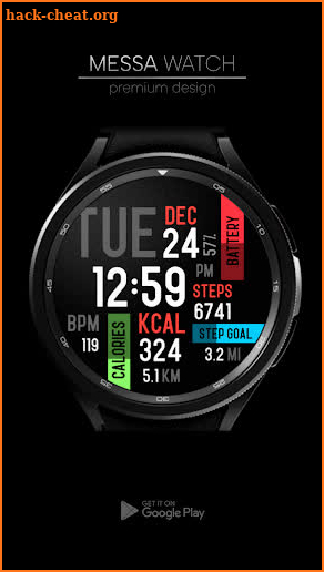 Digital Watch Face X Sport screenshot