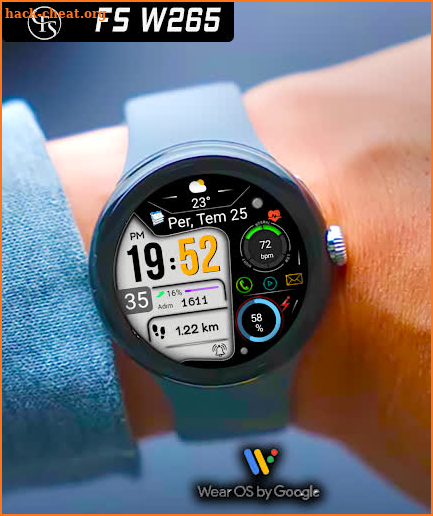 Digital Watchface FSW265 screenshot