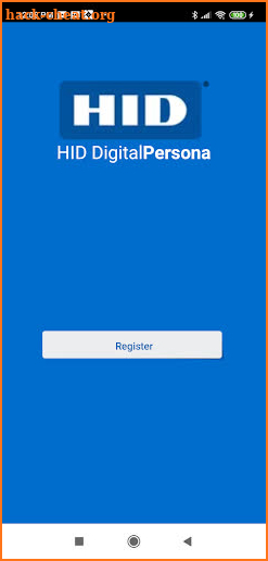 DigitalPersona screenshot