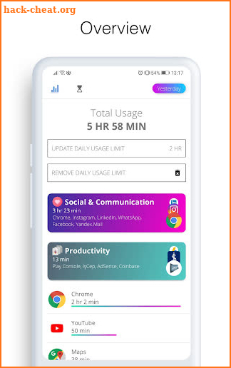 Digitox : Phone Usage Tracker - Digital Wellbeing screenshot