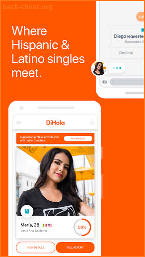 DiHola Dating App screenshot