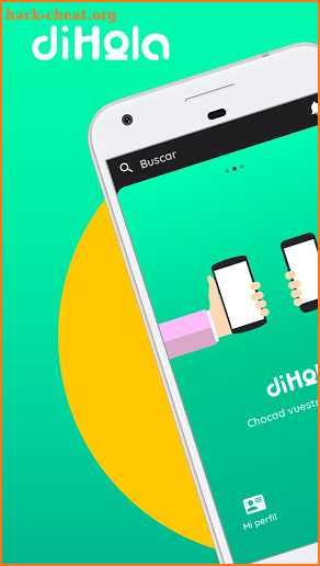 DiHola - Share your contact screenshot