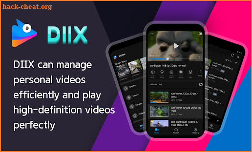 DIIX - Personal Video Player screenshot