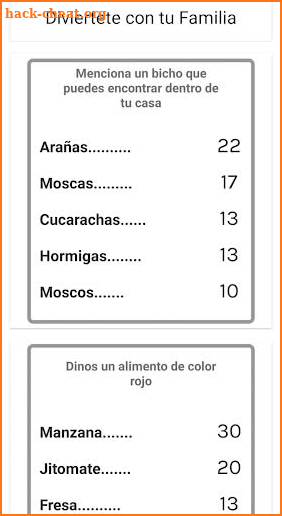 Dijeron 100 Mexicanos: Versión Tarjetas screenshot