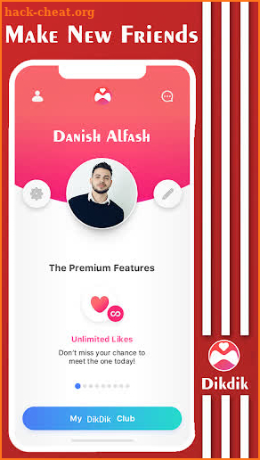 Dikdik - Free Dating App to Chat, Date & Meet New screenshot