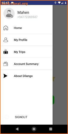 DilanGo Driver screenshot