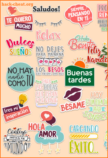 Dilo con Stickers - Frases y Amor (WAStickerApps) screenshot