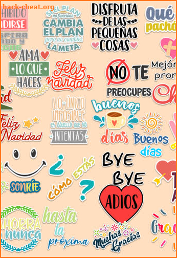 Dilo con Stickers - Frases y Amor (WAStickerApps) screenshot