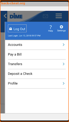 Dime Community Bank Mobile for Consumers screenshot