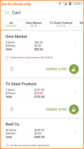 Dine Market screenshot