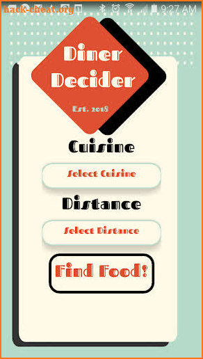 Diner Decider screenshot