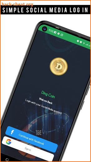 DingCoin wallet screenshot
