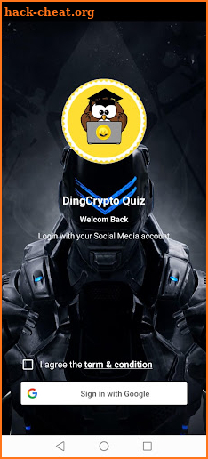 DingCrypto Quiz screenshot