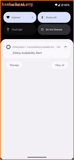 Dining Alerts for Mouse Parks screenshot