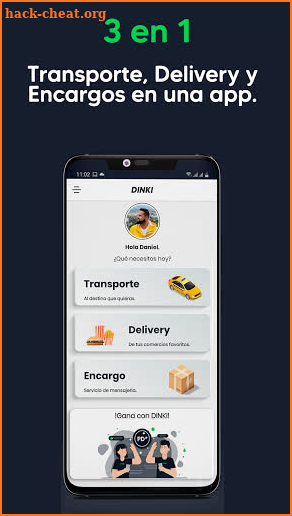 DINKI - App de Delivery, Transporte y Encargos. screenshot