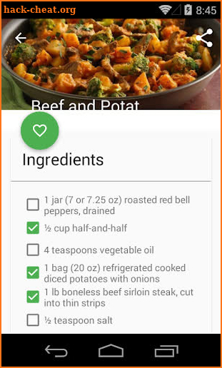 Dinner Ideas & Recipes screenshot