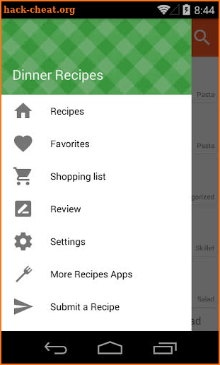 Dinner Ideas & Recipes screenshot