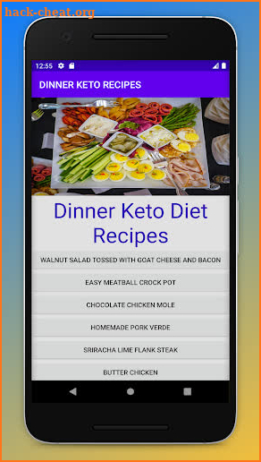 Dinner keto diet recipes screenshot