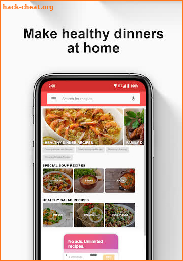 Dinner Recipes & Meal Planner screenshot