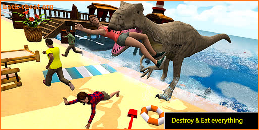 Dino Beach Attack simulator 2019 screenshot
