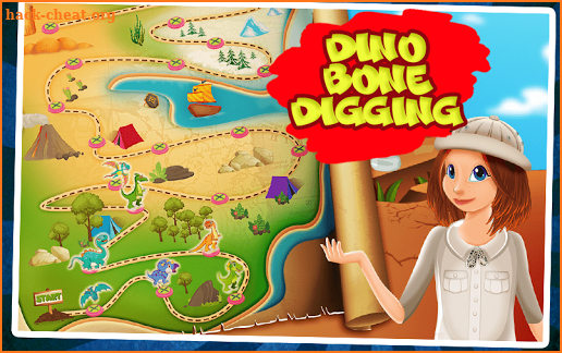 Dino Bone Digging screenshot