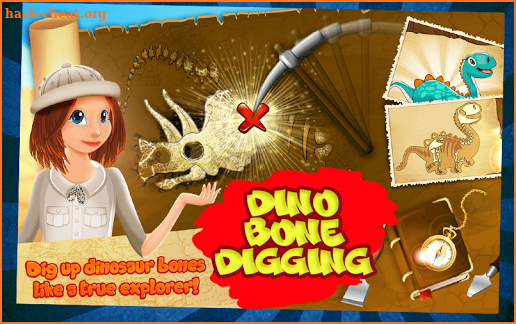 Dino Bone Digging screenshot