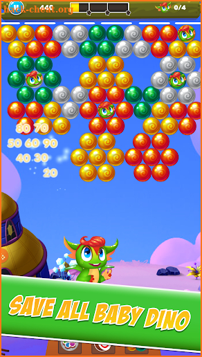 Dino Bubble Pop - Classic Ball Shooter Games 2018 screenshot