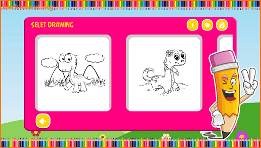 Dino Coloring Book screenshot