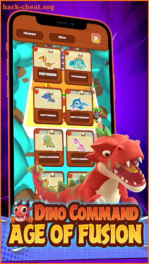 Dino Command: Age of Fusion screenshot