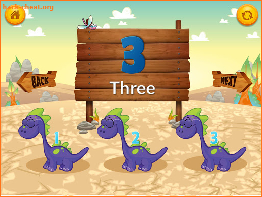 Dino Counting 123 Number Kids Games screenshot