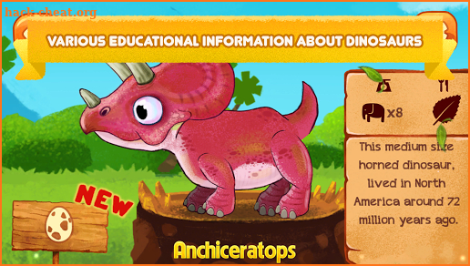 Dino Farm - Dinosaur games for kids screenshot