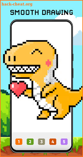 Dino Fun - Color By Numer screenshot