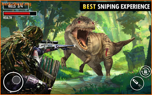 Dino Hunter 3:  Monstrous Dinosaur Game screenshot