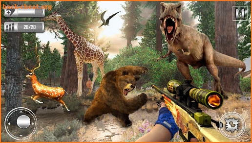 Dino Hunter 3D - Animal Sniper Shooting Games 2020 screenshot