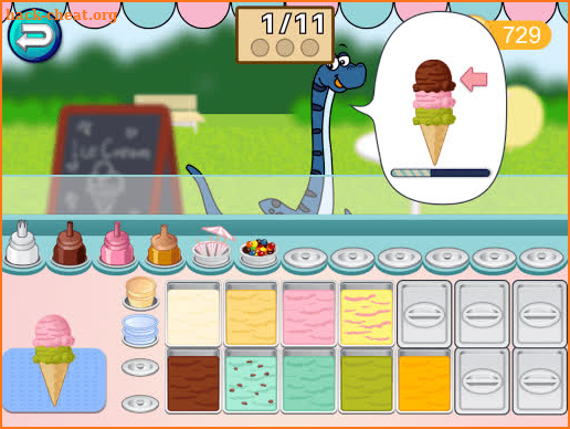Dino Ice Cream - Dinosaur Cooking games for kids screenshot